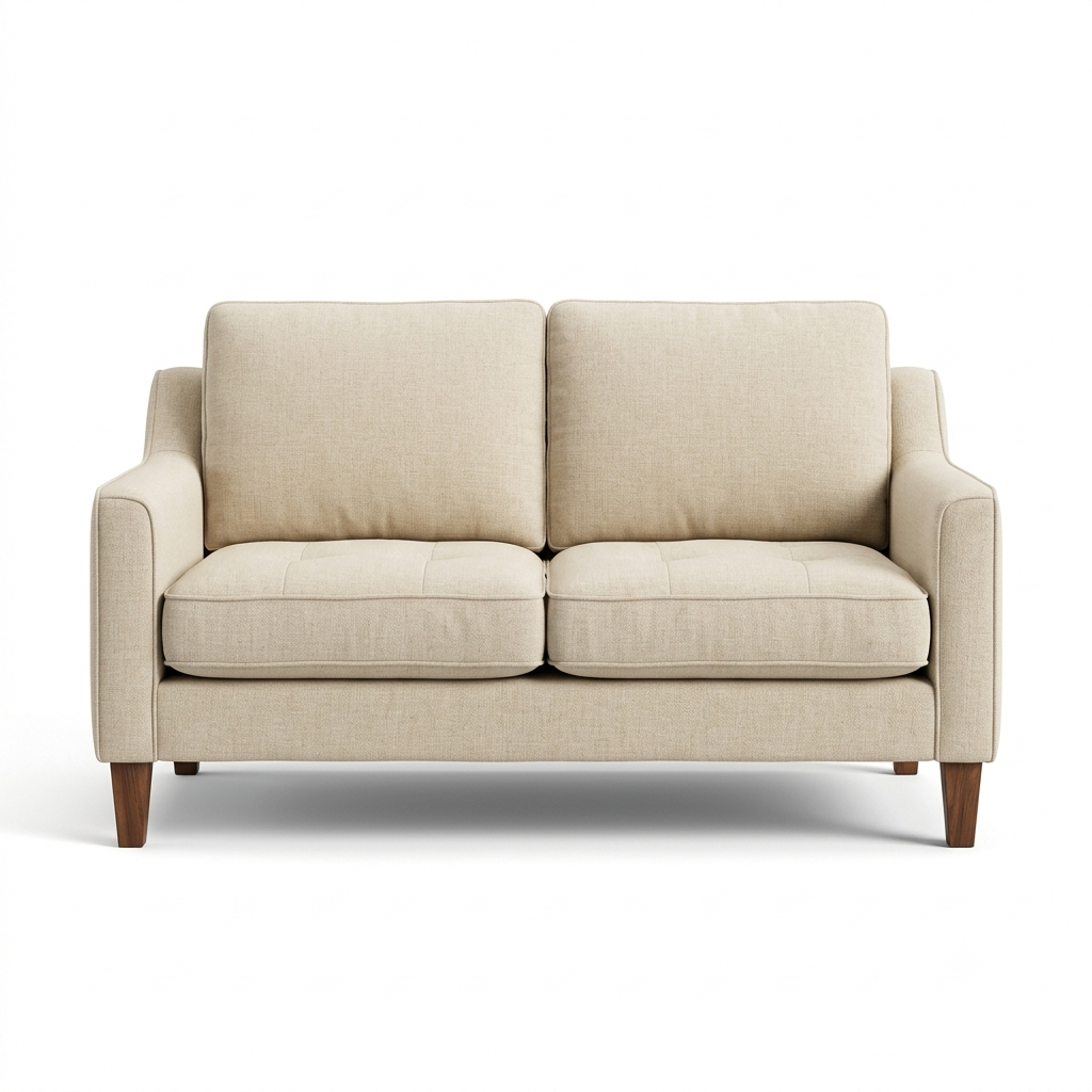 Arcadia Linen Loveseat image 1 Arcadia Linen Loveseat - zrayin furniture image
