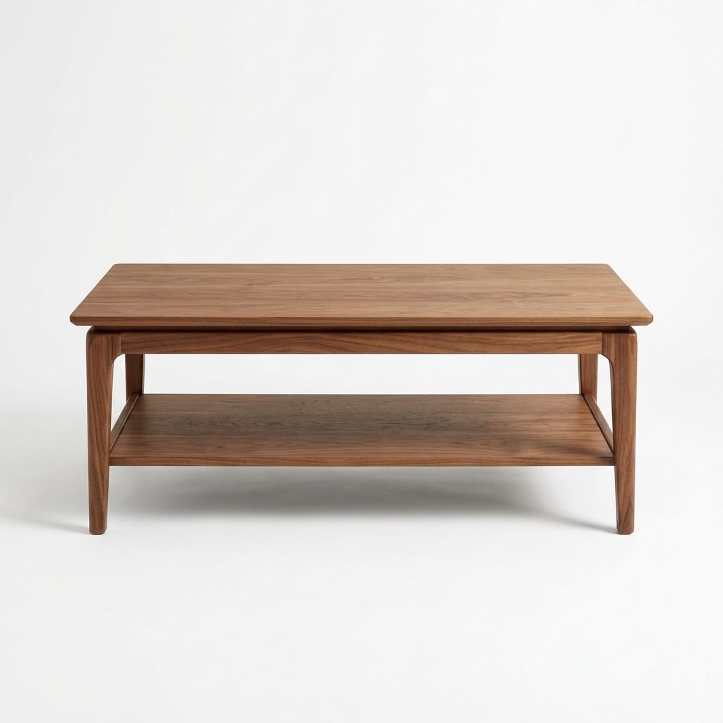 Marlow Walnut Coffee Table image 1 Marlow Walnut Coffee Table - zrayin furniture image