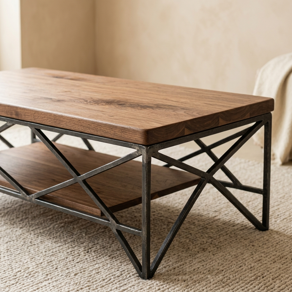 Marlow Walnut Coffee Table image 3 Marlow Walnut Coffee Table - zrayin furniture image