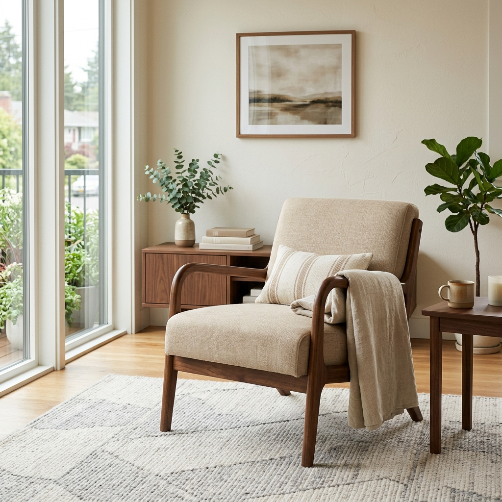 Nolan Accent Lounge Chair image 2 Nolan Accent Lounge Chair - zrayin furniture image