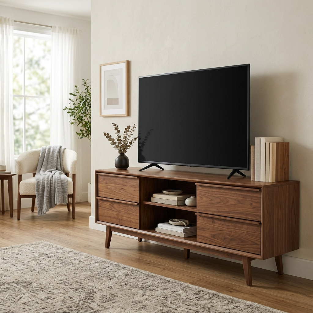Briar Media Console image 2 Briar Media Console - zrayin furniture image