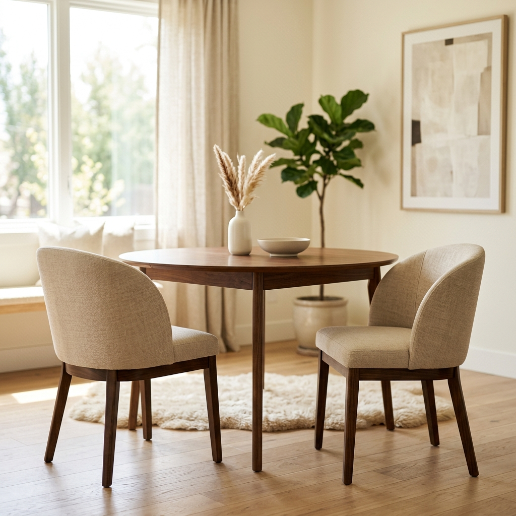 Cove Upholstered Dining Chair Set image 2 Cove Upholstered Dining Chair Set - zrayin furniture image