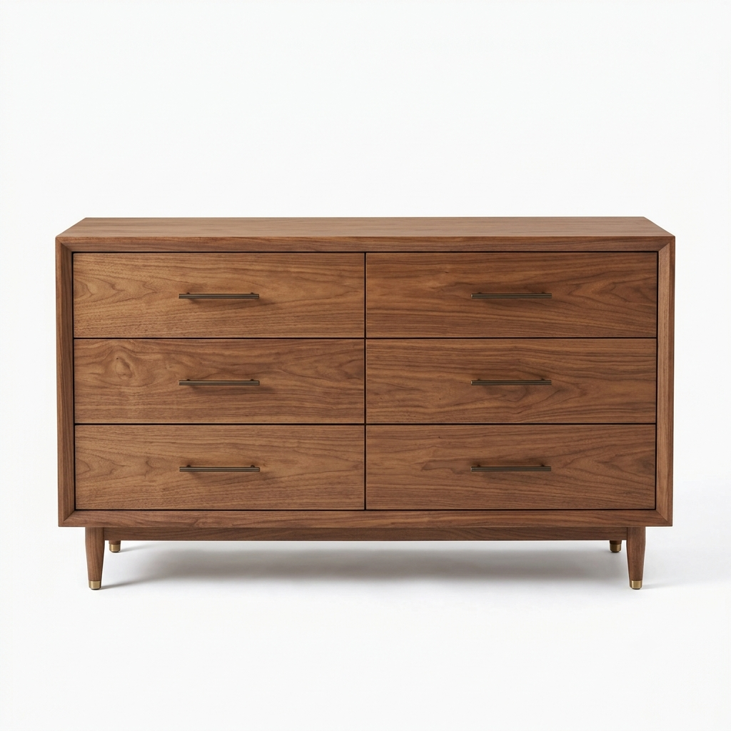 Ridge Six-Drawer Dresser image 1 Ridge Six-Drawer Dresser - zrayin furniture image