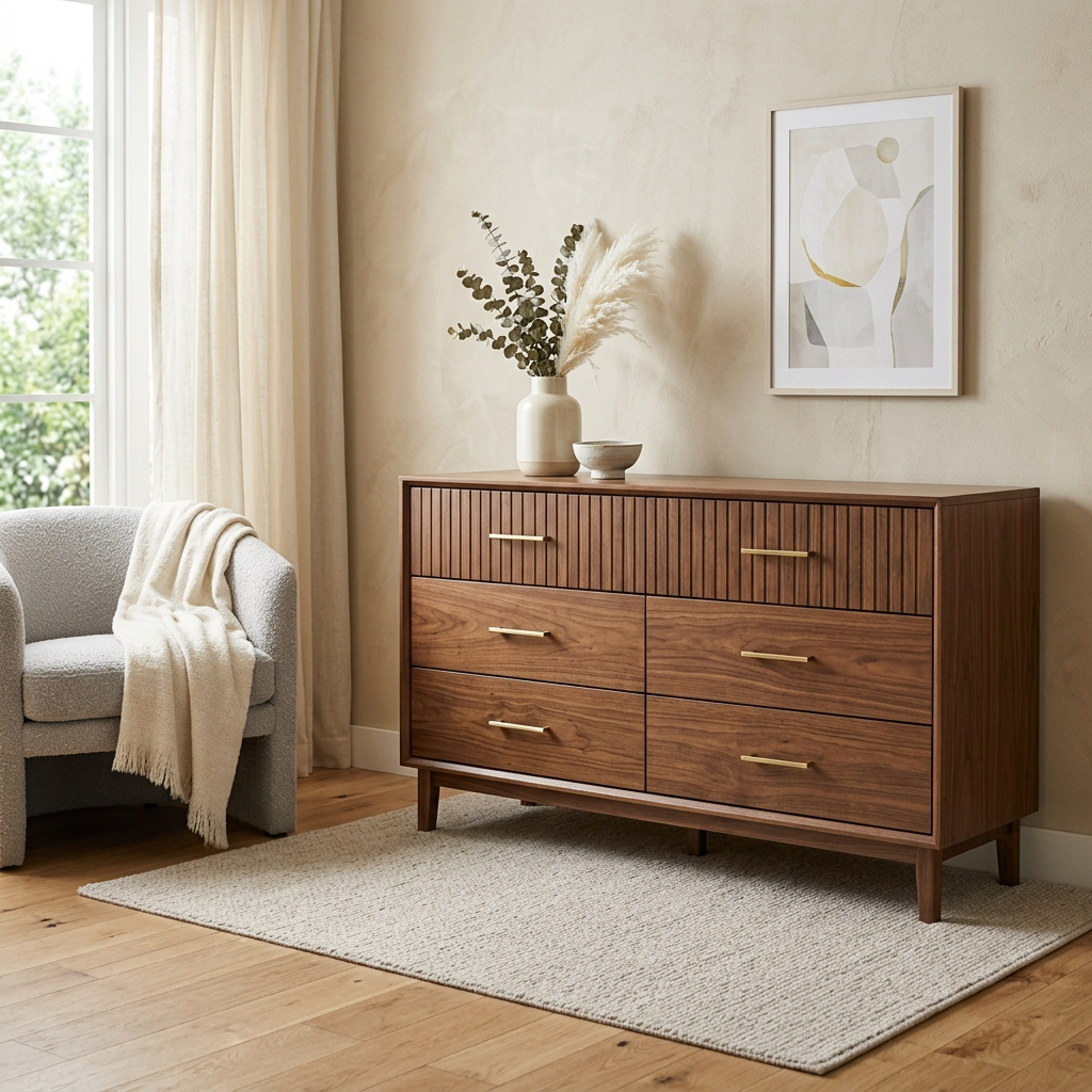 Ridge Six-Drawer Dresser image 2 Ridge Six-Drawer Dresser - zrayin furniture image