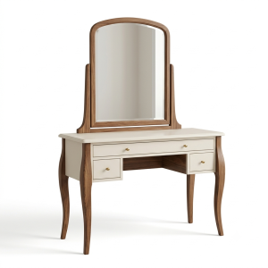 Mira Vanity Desk with Mirror - zrayin furniture image