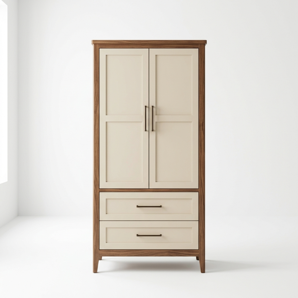 Parker Tall Storage Cabinet image 1 Parker Tall Storage Cabinet - zrayin furniture image